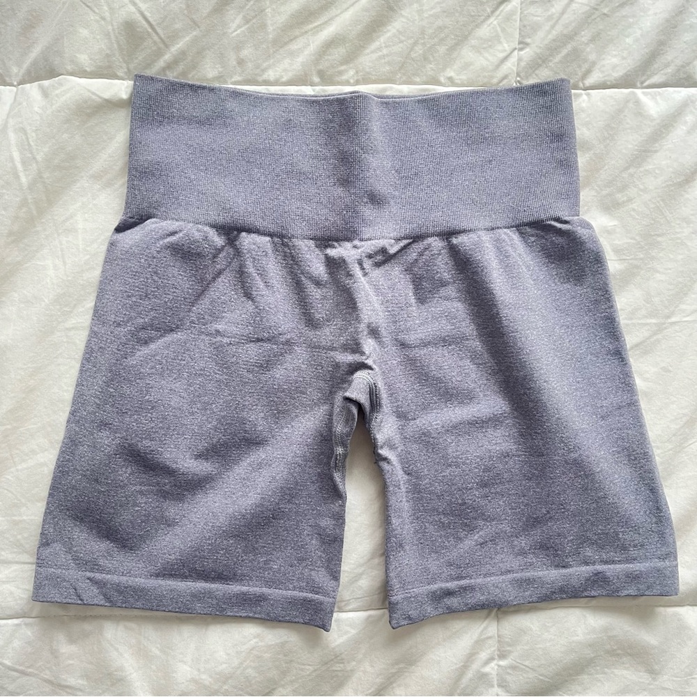 NVGTN Grey Pro Seamless Shorts